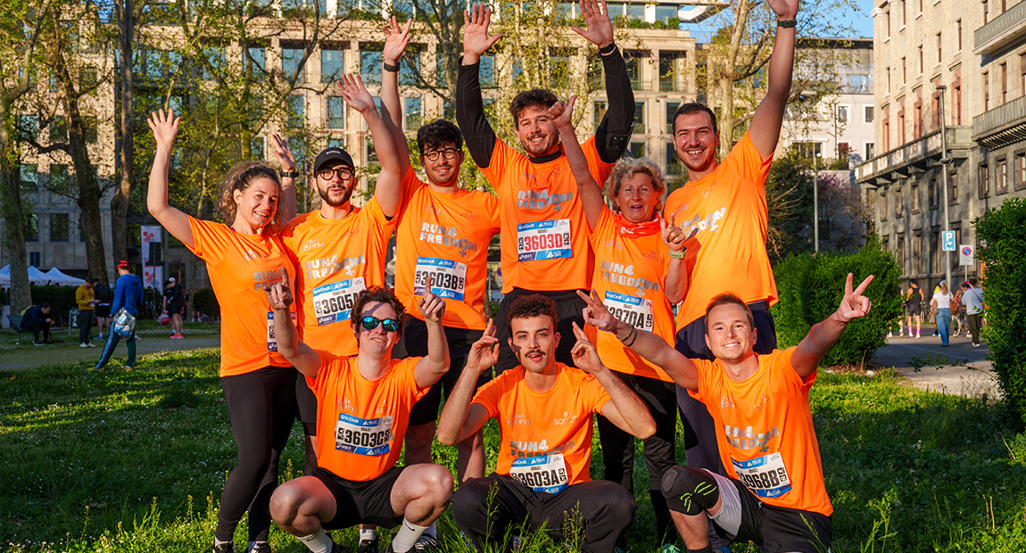 Sodalis Group runs the Milan Marathon 2025 to support WeWorld